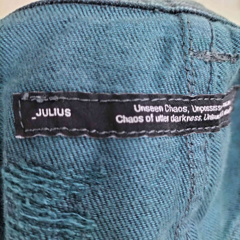 ユリウス JULIUS 24AW High Waist Wide Distressed Denim Pants メンズ JPN:3
